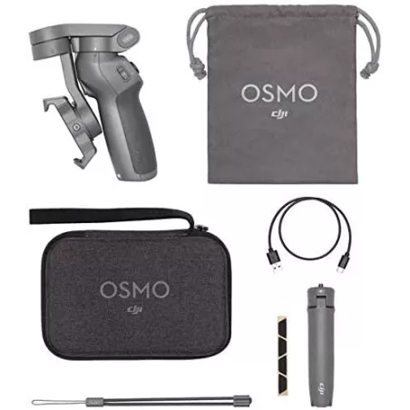 DJI Osmo Mobile 3 Combo: Stabilisateur Smartphone Pliable – Vidéos Pro Faciles!